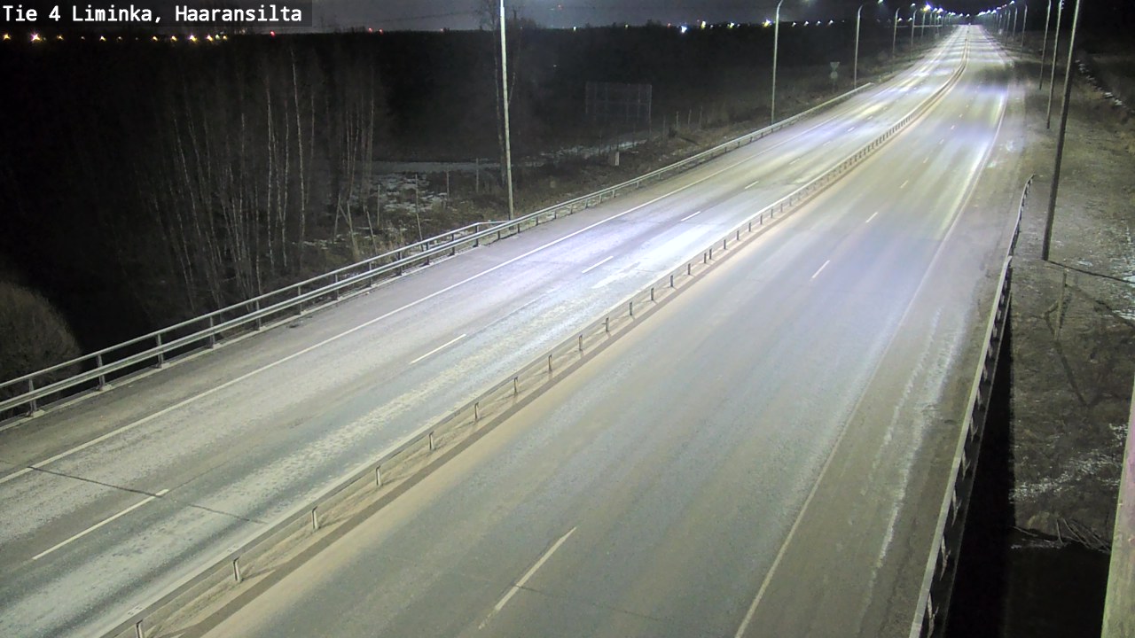 Kelikamerat Kuva Tie 4 Liminka, Haaransilta, Liminka, Pohjois-Pohjanmaa