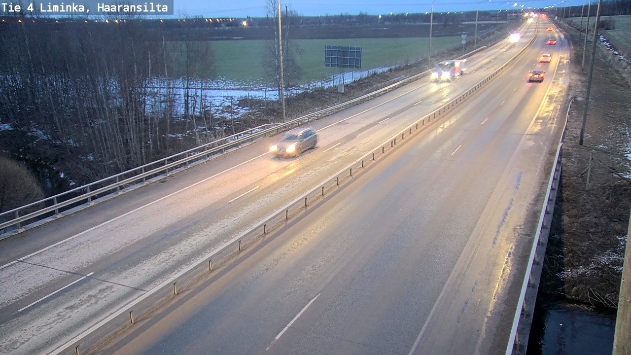 Kelikamerat Kuva Tie 4 Liminka, Haaransilta, Liminka, Pohjois-Pohjanmaa