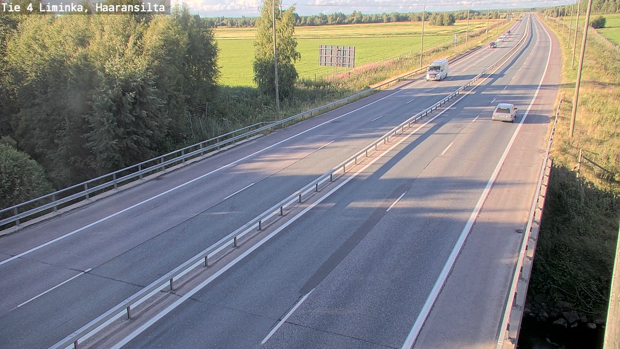 Kelikamerat Kuva Tie 4 Liminka, Haaransilta, Liminka, Pohjois-Pohjanmaa