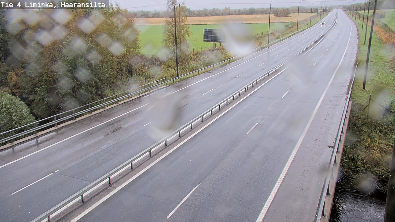 Weather Camera Image Road 4 Liminka, Haaransilta, Liminka, Pohjois-Pohjanmaa