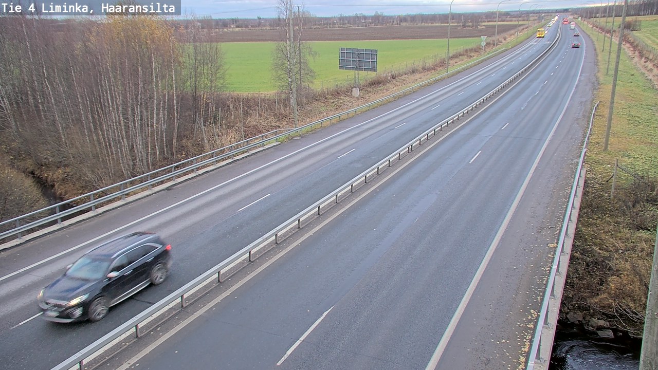 Kelikamerat Kuva Tie 4 Liminka, Haaransilta, Liminka, Pohjois-Pohjanmaa