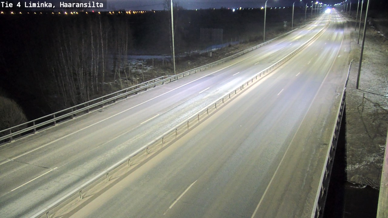 Kelikamerat Kuva Tie 4 Liminka, Haaransilta, Liminka, Pohjois-Pohjanmaa