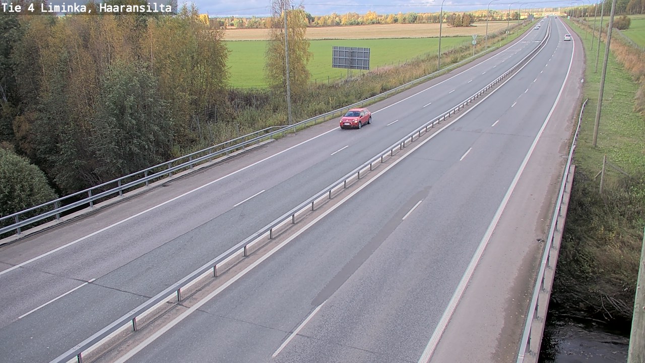 Kelikamerat Kuva Tie 4 Liminka, Haaransilta, Liminka, Pohjois-Pohjanmaa