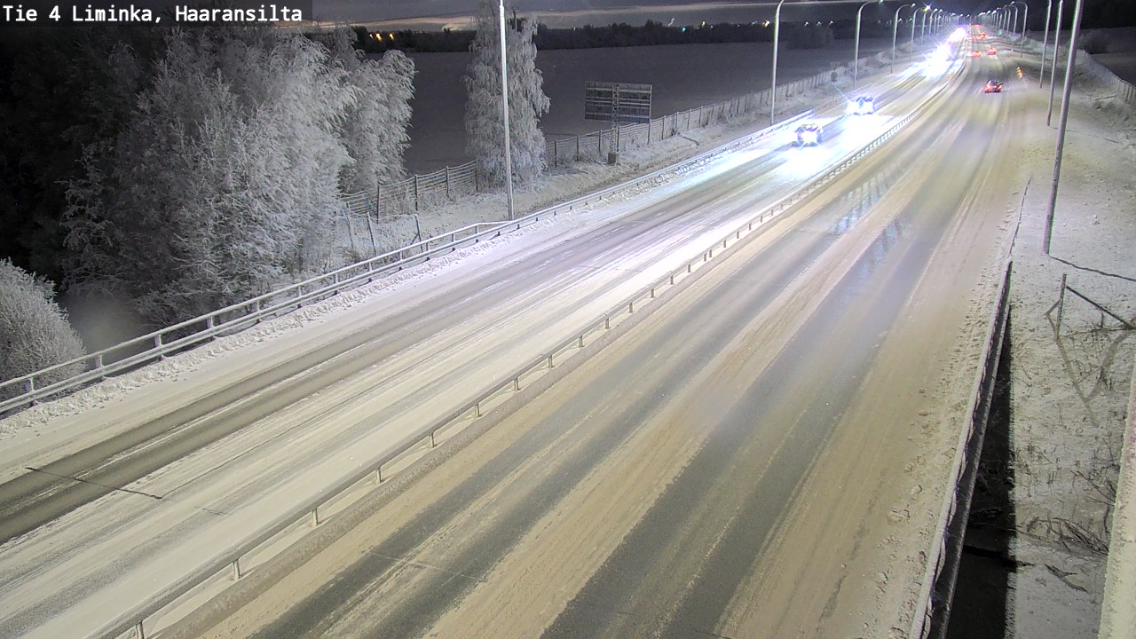 Kelikamerat Kuva Tie 4 Liminka, Haaransilta, Liminka, Pohjois-Pohjanmaa