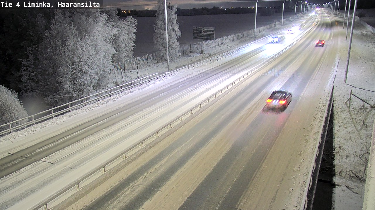 Kelikamerat Kuva Tie 4 Liminka, Haaransilta, Liminka, Pohjois-Pohjanmaa