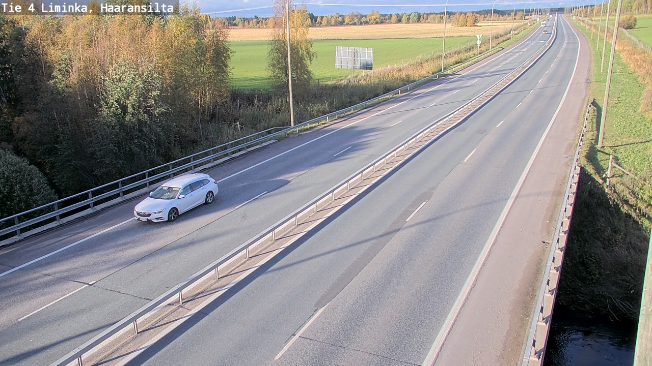 Kelikamerat Kuva Tie 4 Liminka, Haaransilta, Liminka, Pohjois-Pohjanmaa