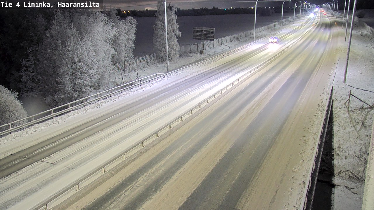 Kelikamerat Kuva Tie 4 Liminka, Haaransilta, Liminka, Pohjois-Pohjanmaa