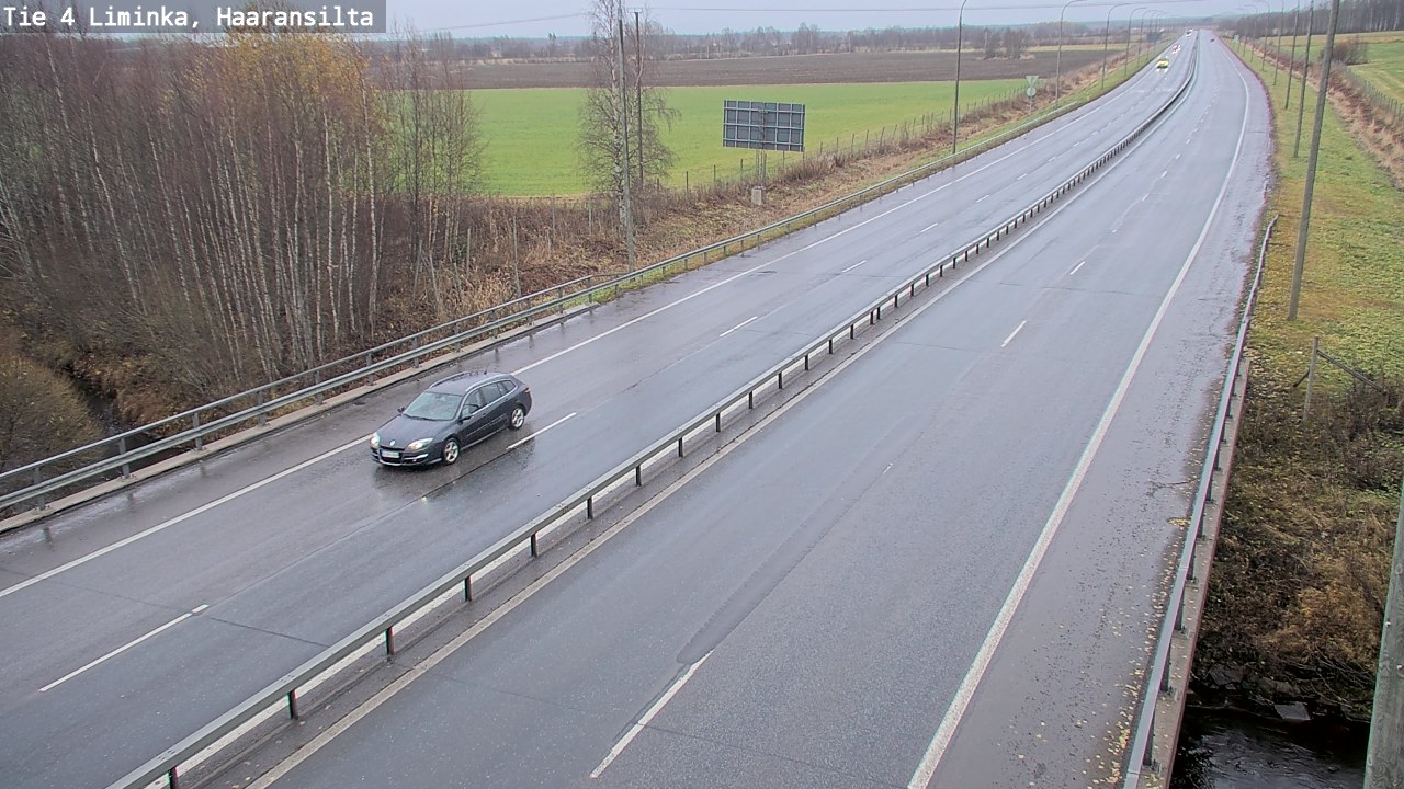 Kelikamerat Kuva Tie 4 Liminka, Haaransilta, Liminka, Pohjois-Pohjanmaa