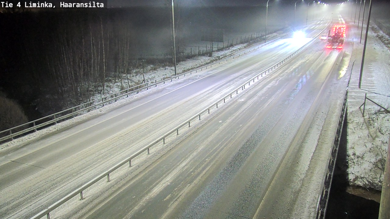 Weather Camera Image Road 4 Liminka, Haaransilta, Liminka, Pohjois-Pohjanmaa