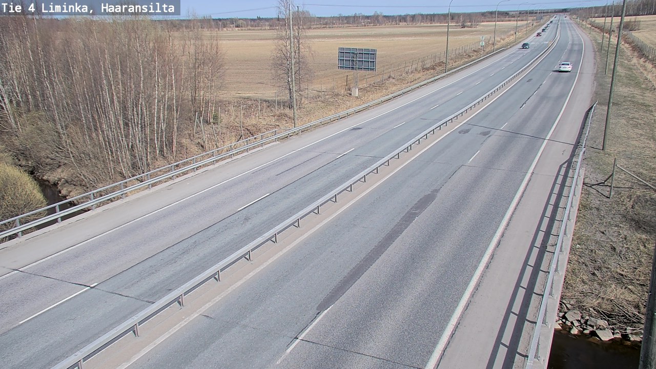Kelikamerat Kuva Tie 4 Liminka, Haaransilta, Liminka, Pohjois-Pohjanmaa