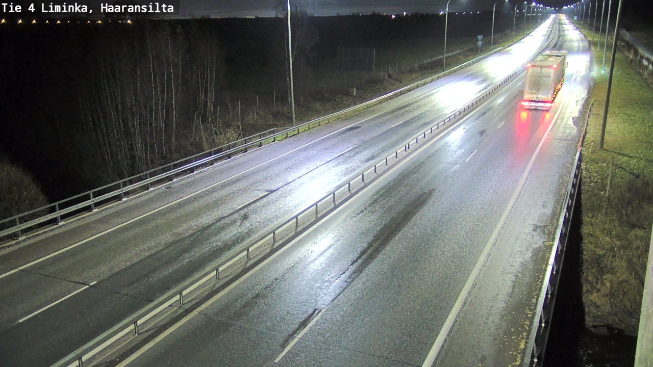 Kelikamerat Kuva Tie 4 Liminka, Haaransilta, Liminka, Pohjois-Pohjanmaa