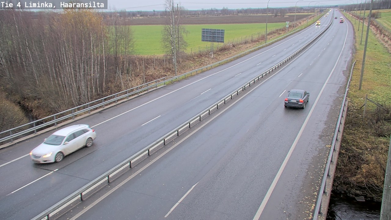Kelikamerat Kuva Tie 4 Liminka, Haaransilta, Liminka, Pohjois-Pohjanmaa