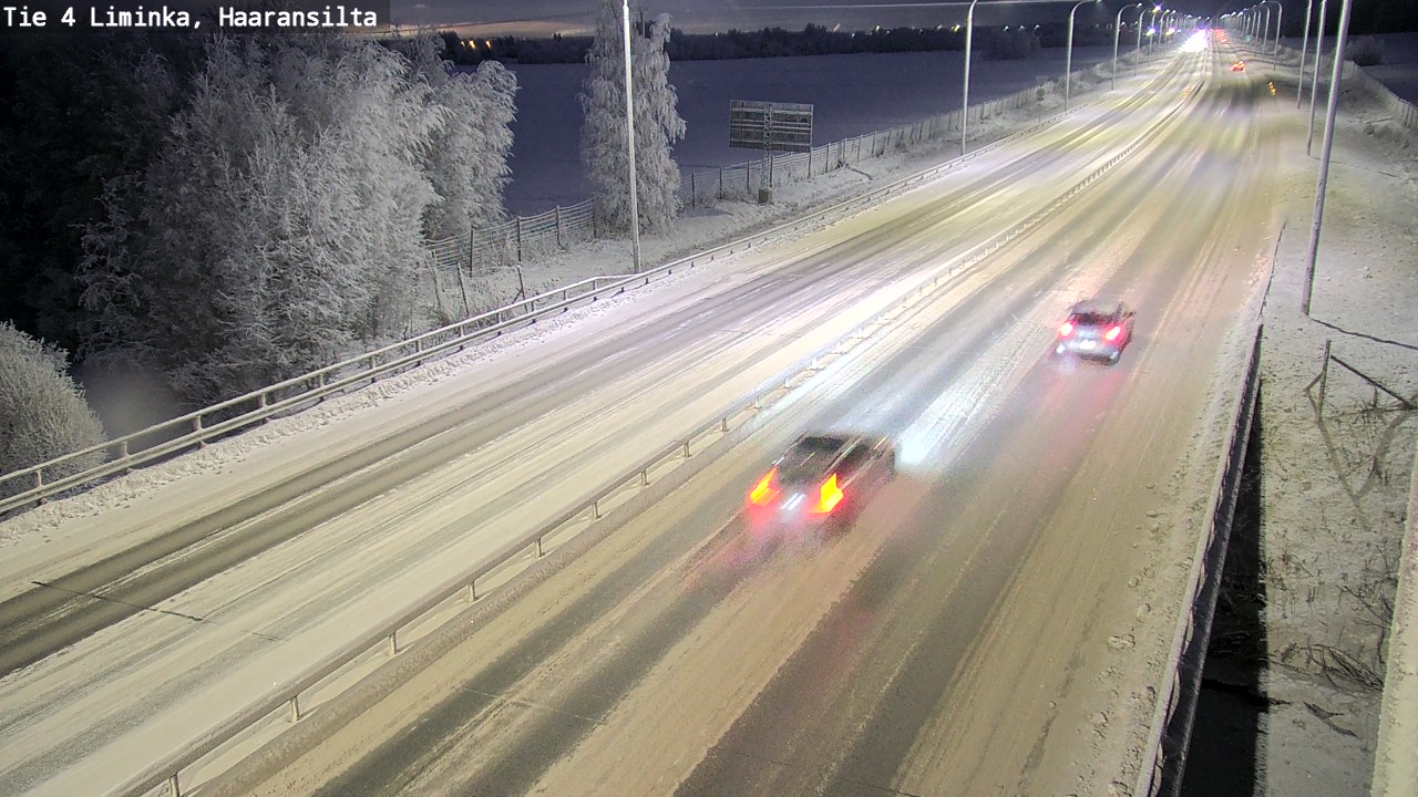 Kelikamerat Kuva Tie 4 Liminka, Haaransilta, Liminka, Pohjois-Pohjanmaa