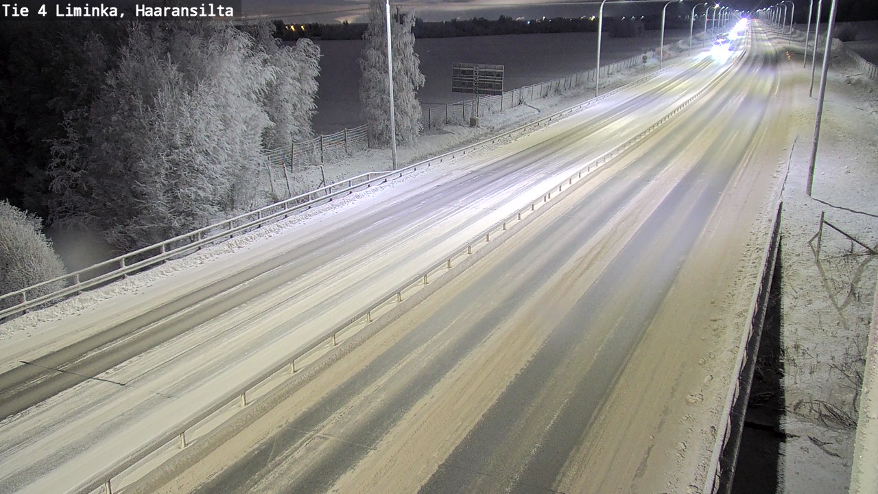 Kelikamerat Kuva Tie 4 Liminka, Haaransilta, Liminka, Pohjois-Pohjanmaa