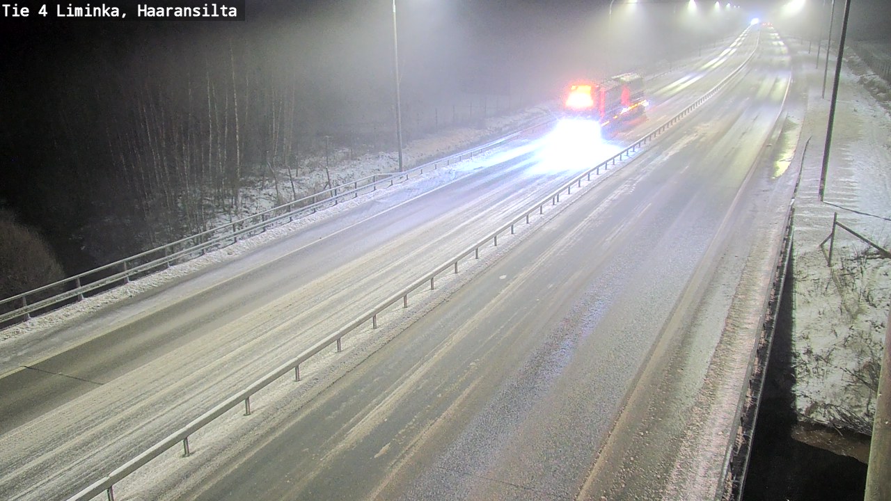 Weather Camera Image Road 4 Liminka, Haaransilta, Liminka, Pohjois-Pohjanmaa