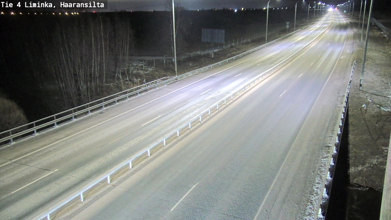 Kelikamerat Kuva Tie 4 Liminka, Haaransilta, Liminka, Pohjois-Pohjanmaa