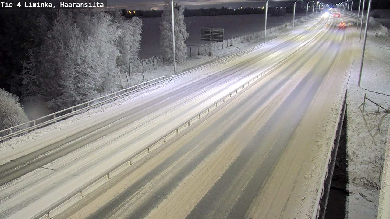 Kelikamerat Kuva Tie 4 Liminka, Haaransilta, Liminka, Pohjois-Pohjanmaa