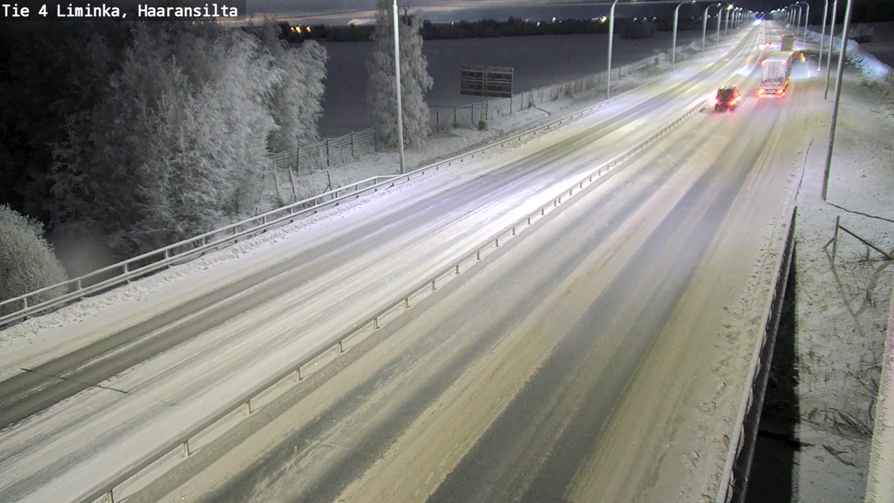 Kelikamerat Kuva Tie 4 Liminka, Haaransilta, Liminka, Pohjois-Pohjanmaa