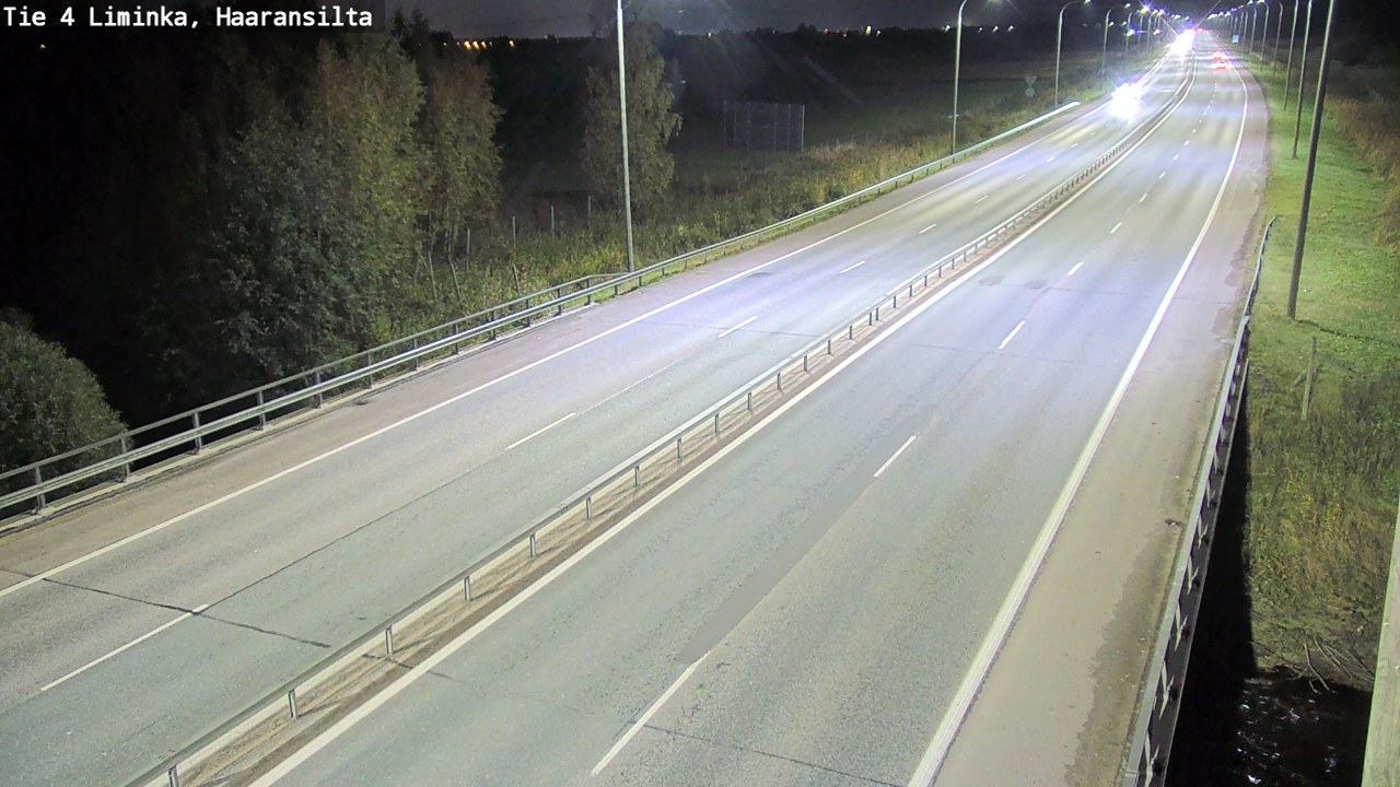 Kelikamerat Kuva Tie 4 Liminka, Haaransilta, Liminka, Pohjois-Pohjanmaa