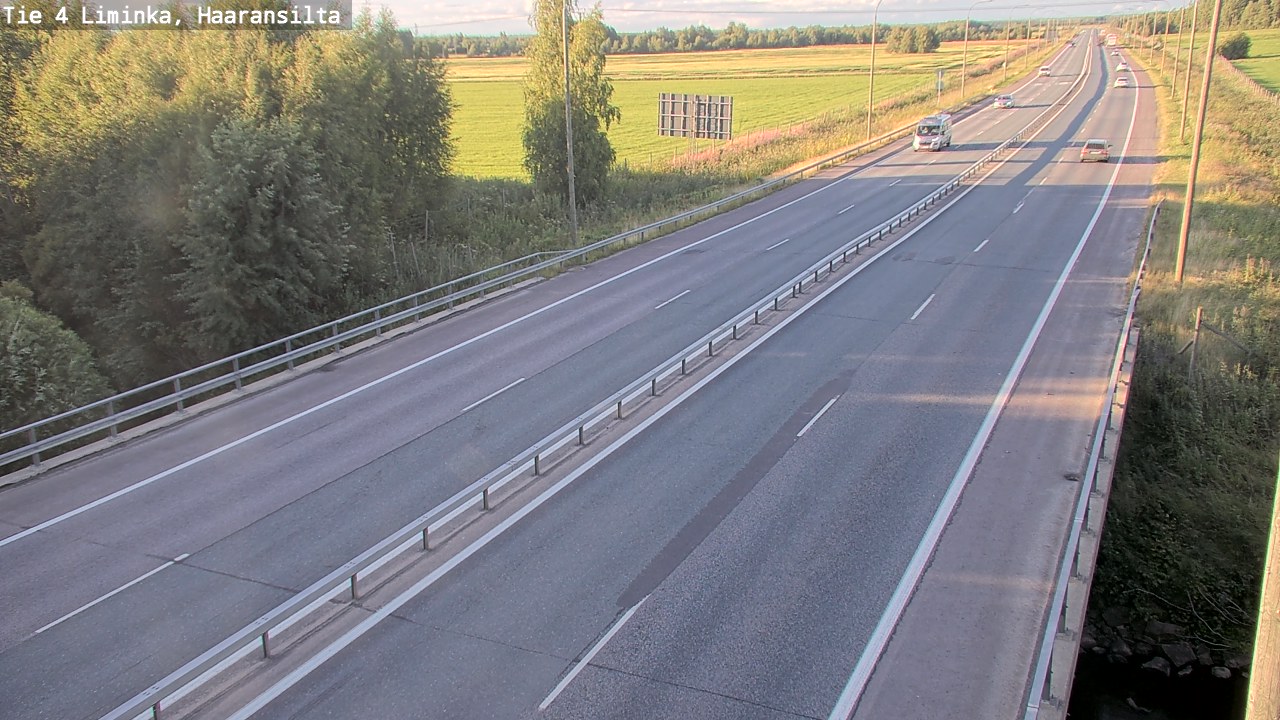 Kelikamerat Kuva Tie 4 Liminka, Haaransilta, Liminka, Pohjois-Pohjanmaa