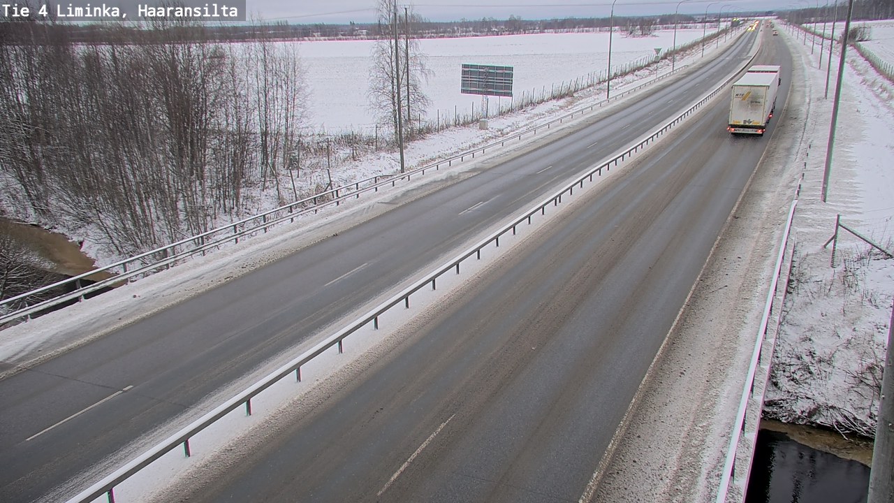 Kelikamerat Kuva Tie 4 Liminka, Haaransilta, Liminka, Pohjois-Pohjanmaa