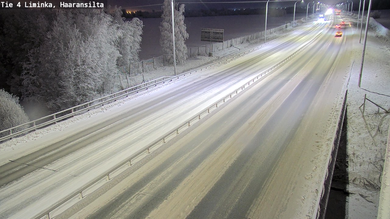 Kelikamerat Kuva Tie 4 Liminka, Haaransilta, Liminka, Pohjois-Pohjanmaa