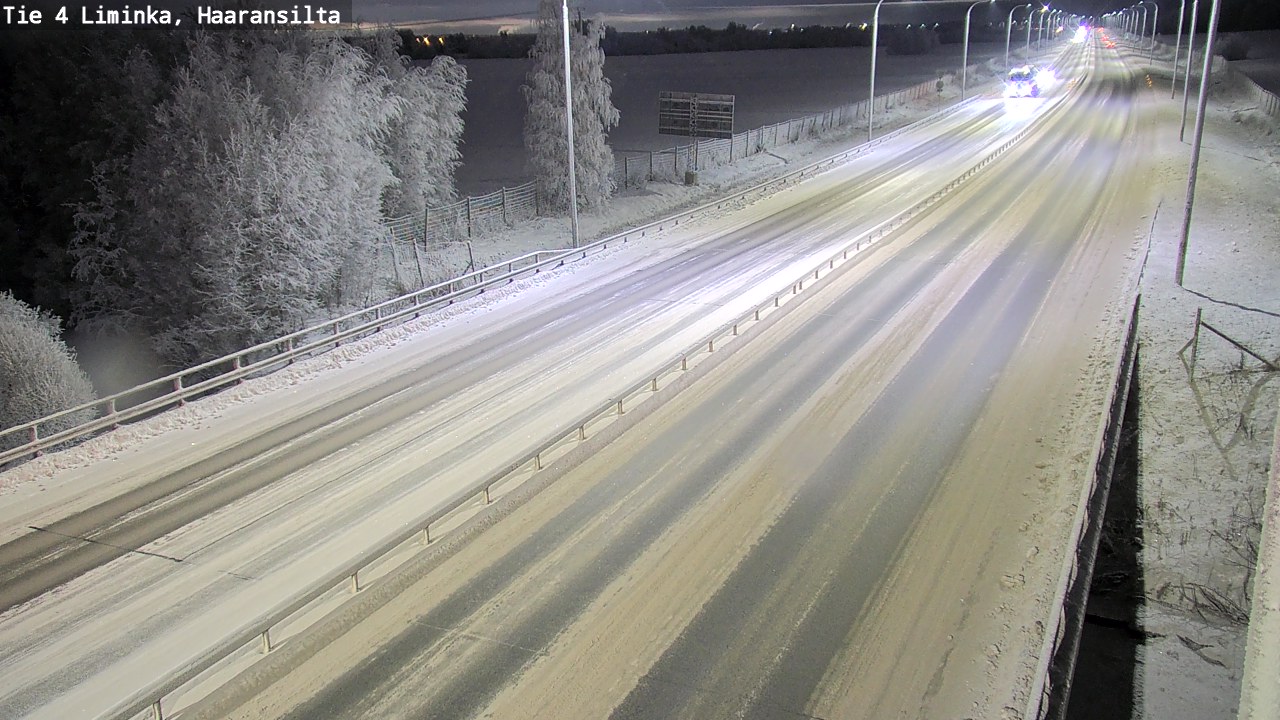 Kelikamerat Kuva Tie 4 Liminka, Haaransilta, Liminka, Pohjois-Pohjanmaa