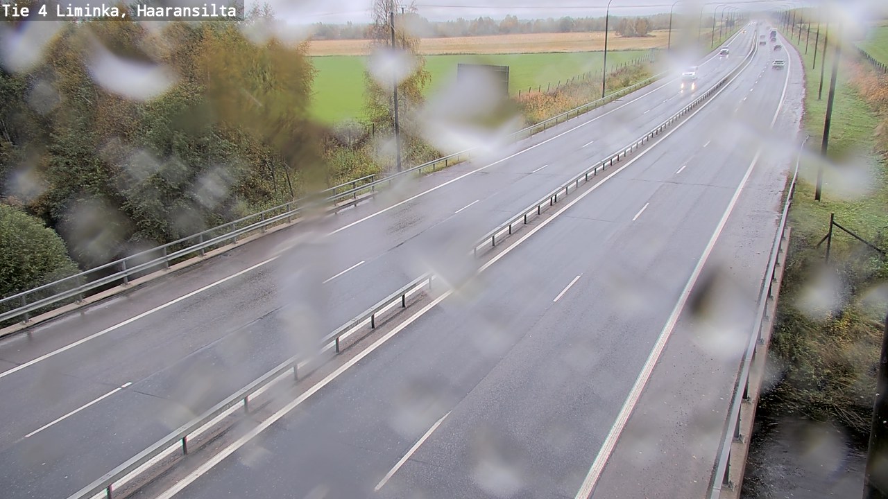 Weather Camera Image Road 4 Liminka, Haaransilta, Liminka, Pohjois-Pohjanmaa