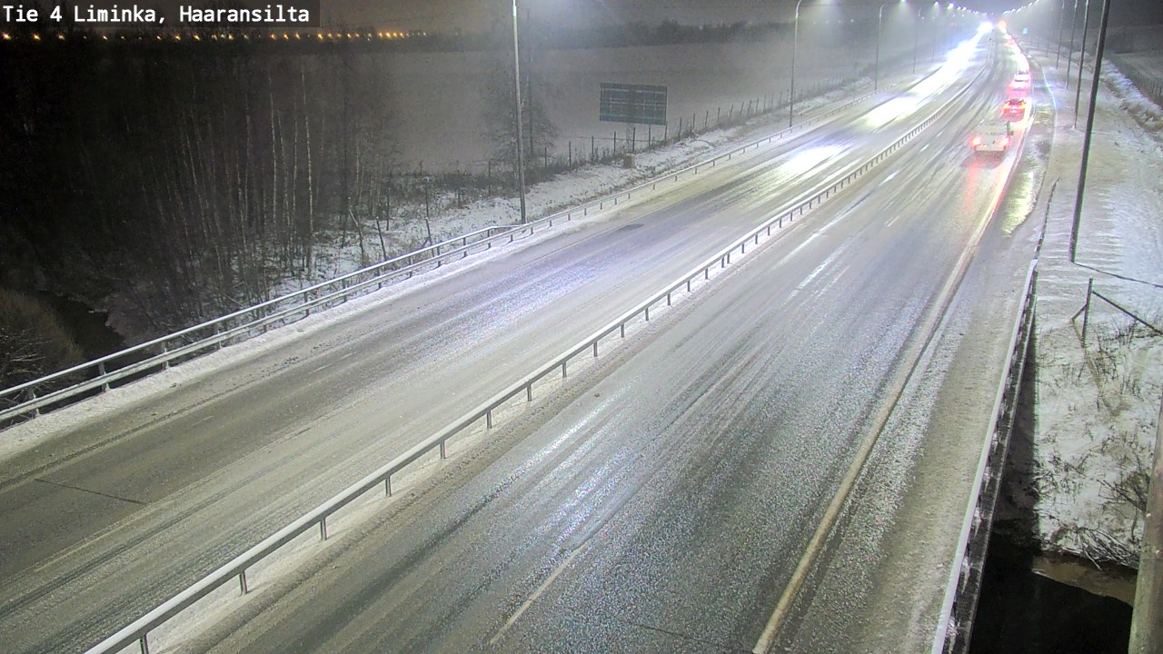 Kelikamerat Kuva Tie 4 Liminka, Haaransilta, Liminka, Pohjois-Pohjanmaa