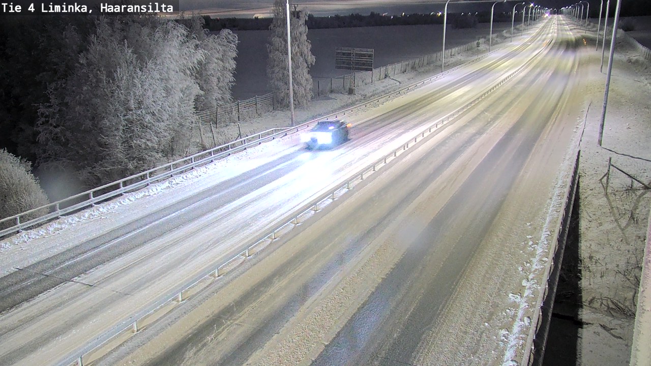 Kelikamerat Kuva Tie 4 Liminka, Haaransilta, Liminka, Pohjois-Pohjanmaa