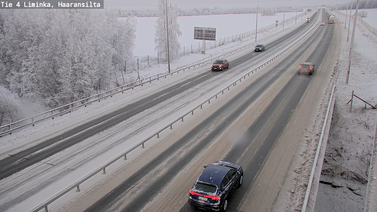 Kelikamerat Kuva Tie 4 Liminka, Haaransilta, Liminka, Pohjois-Pohjanmaa