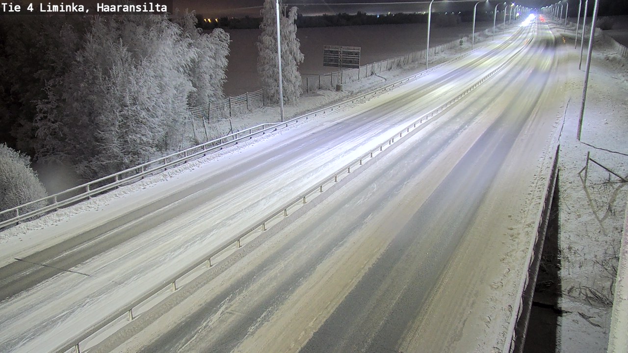 Kelikamerat Kuva Tie 4 Liminka, Haaransilta, Liminka, Pohjois-Pohjanmaa