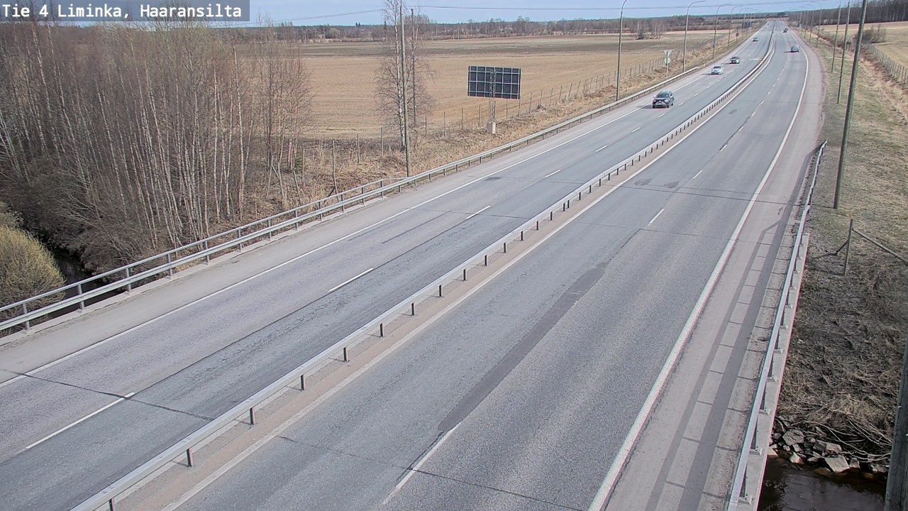Kelikamerat Kuva Tie 4 Liminka, Haaransilta, Liminka, Pohjois-Pohjanmaa