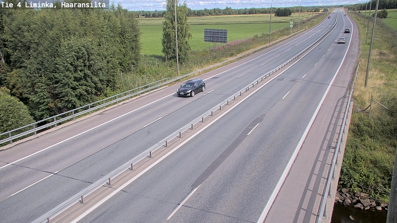 Kelikamerat Kuva Tie 4 Liminka, Haaransilta, Liminka, Pohjois-Pohjanmaa