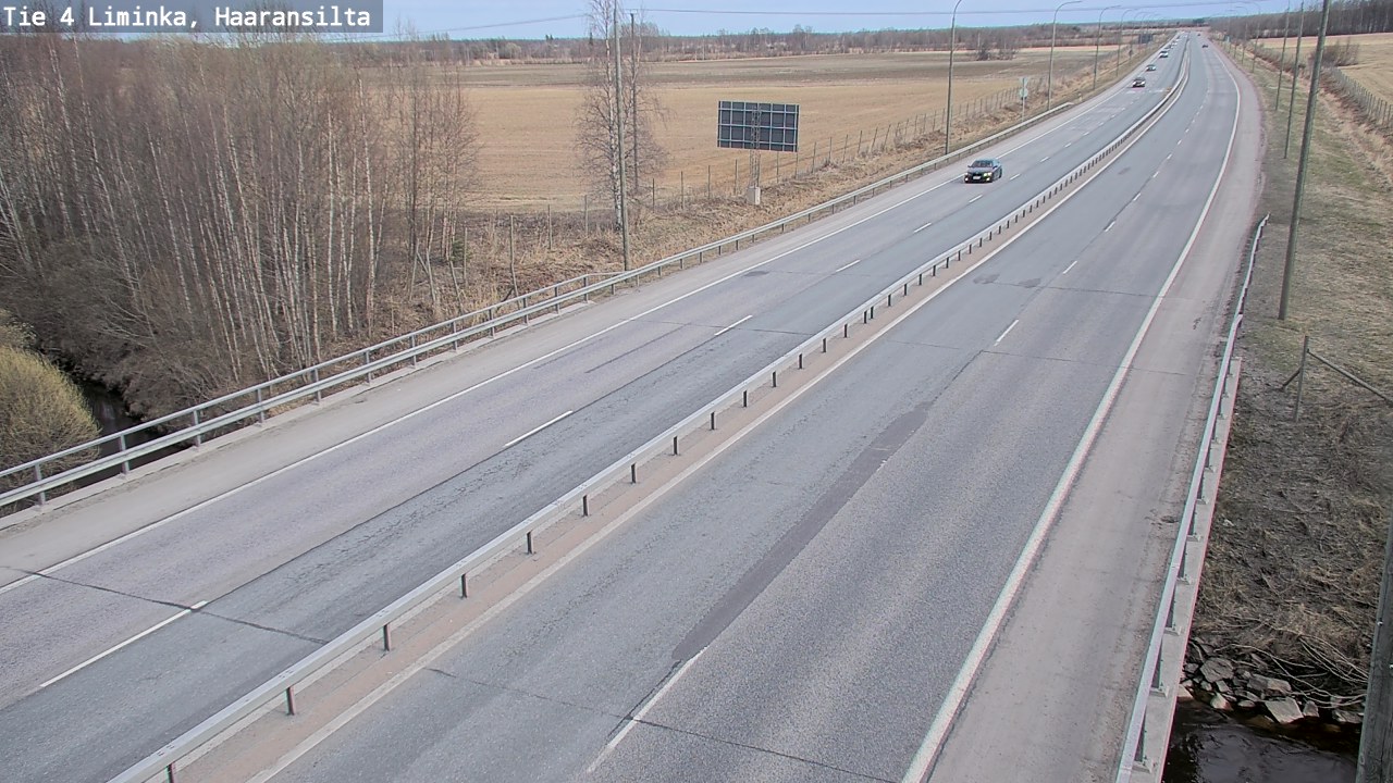 Kelikamerat Kuva Tie 4 Liminka, Haaransilta, Liminka, Pohjois-Pohjanmaa