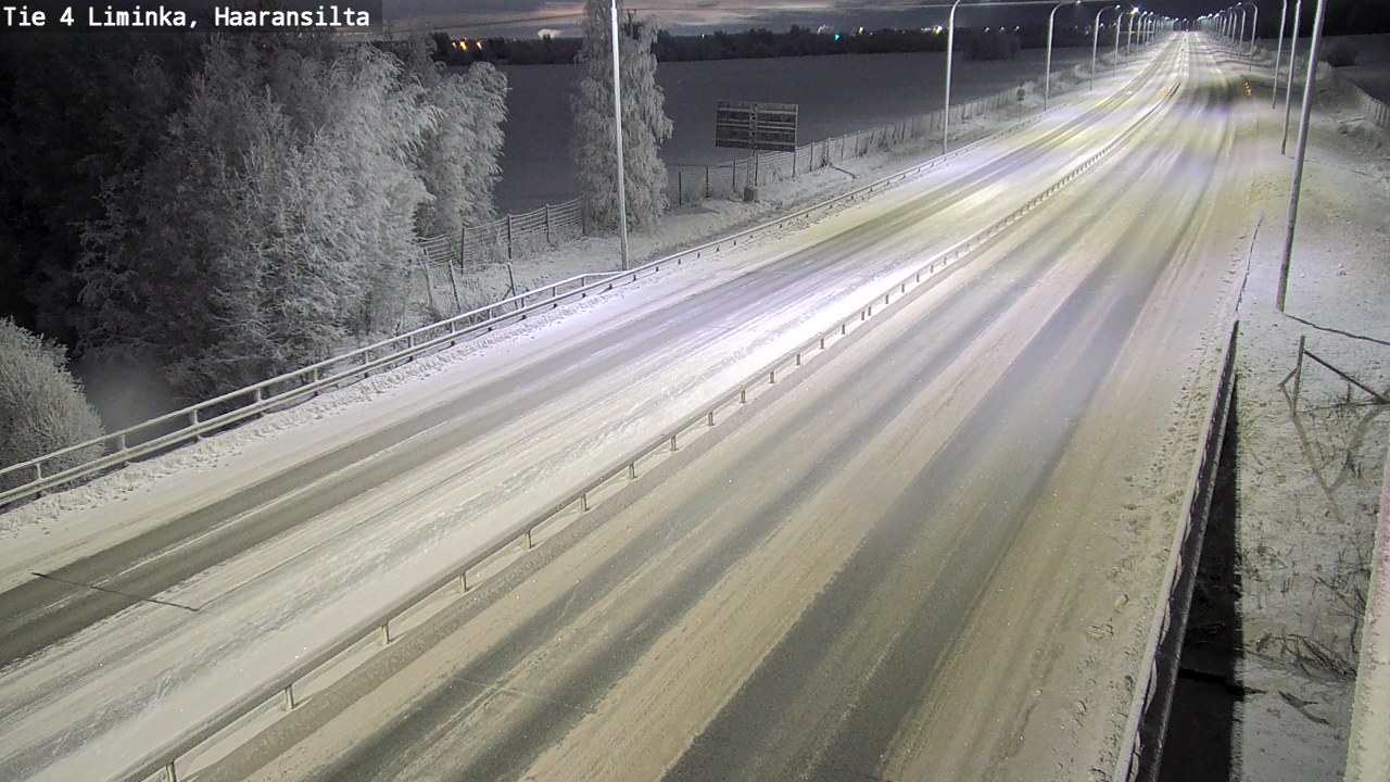 Kelikamerat Kuva Tie 4 Liminka, Haaransilta, Liminka, Pohjois-Pohjanmaa