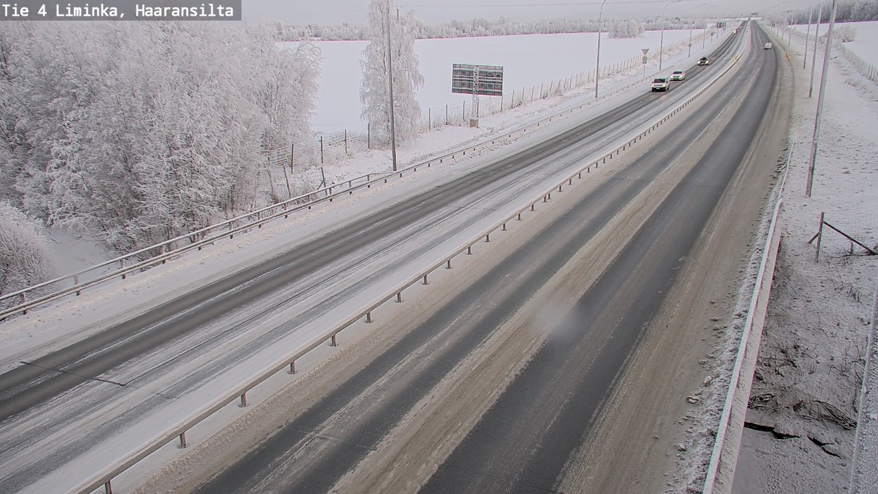 Kelikamerat Kuva Tie 4 Liminka, Haaransilta, Liminka, Pohjois-Pohjanmaa