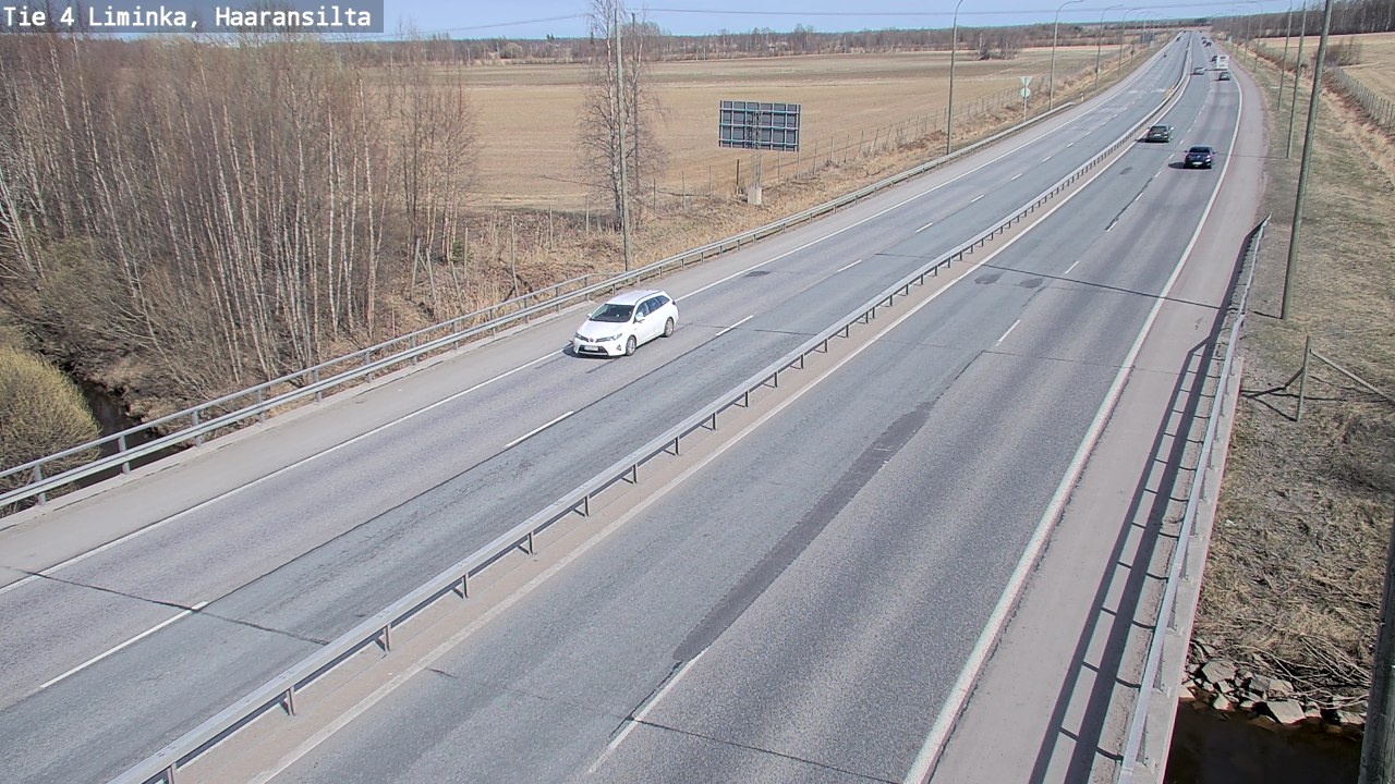 Kelikamerat Kuva Tie 4 Liminka, Haaransilta, Liminka, Pohjois-Pohjanmaa