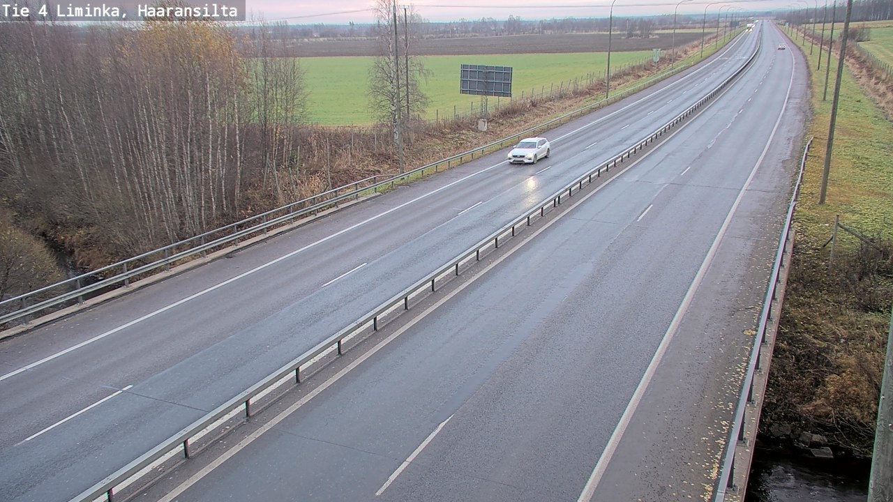 Kelikamerat Kuva Tie 4 Liminka, Haaransilta, Liminka, Pohjois-Pohjanmaa