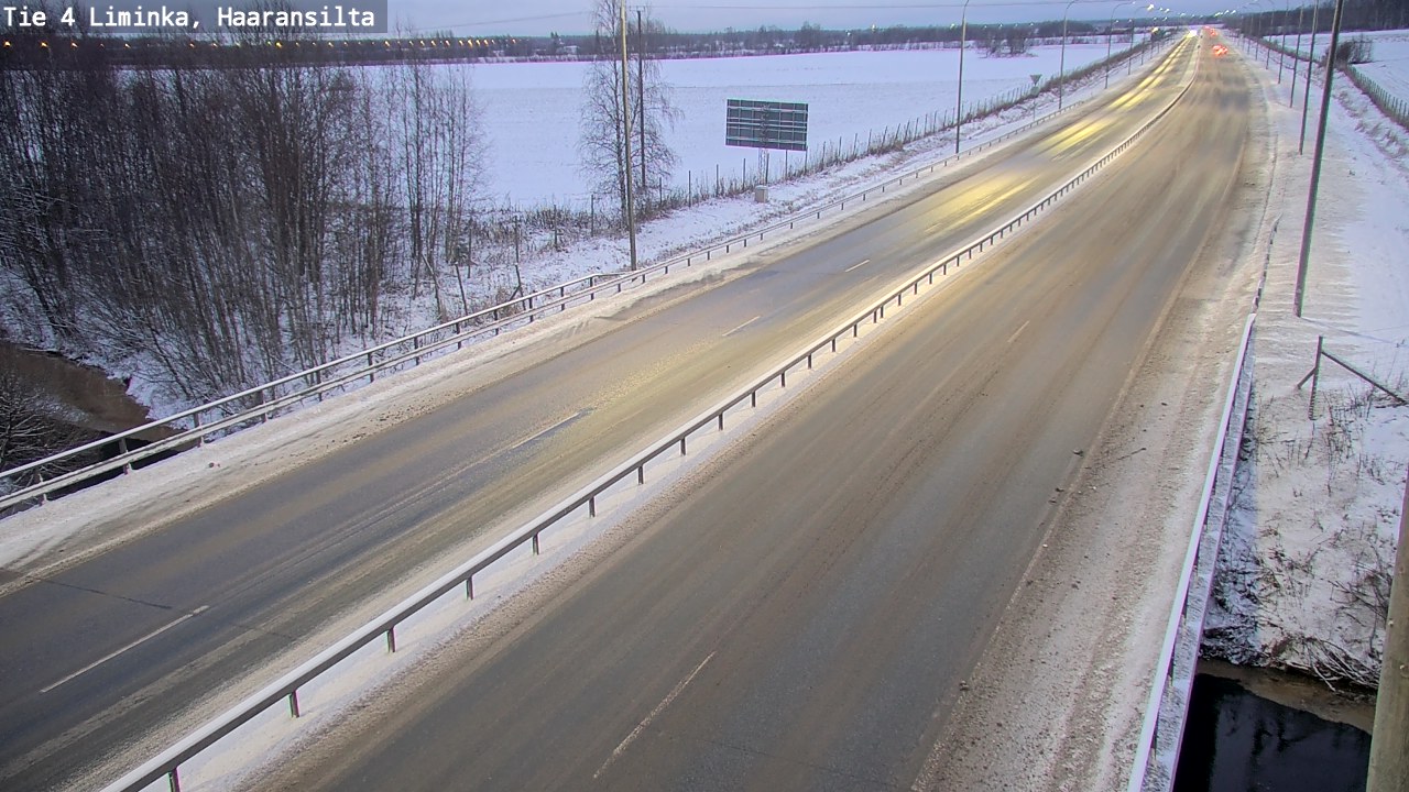 Kelikamerat Kuva Tie 4 Liminka, Haaransilta, Liminka, Pohjois-Pohjanmaa