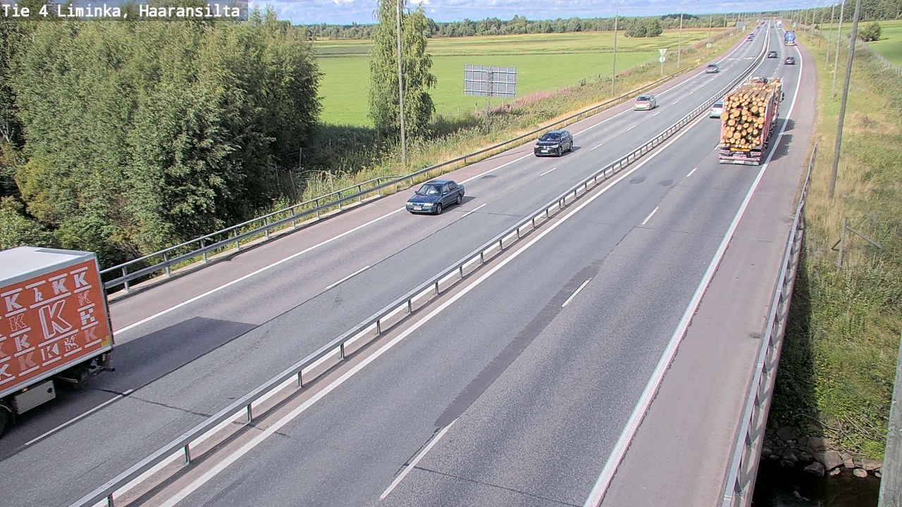 Kelikamerat Kuva Tie 4 Liminka, Haaransilta, Liminka, Pohjois-Pohjanmaa