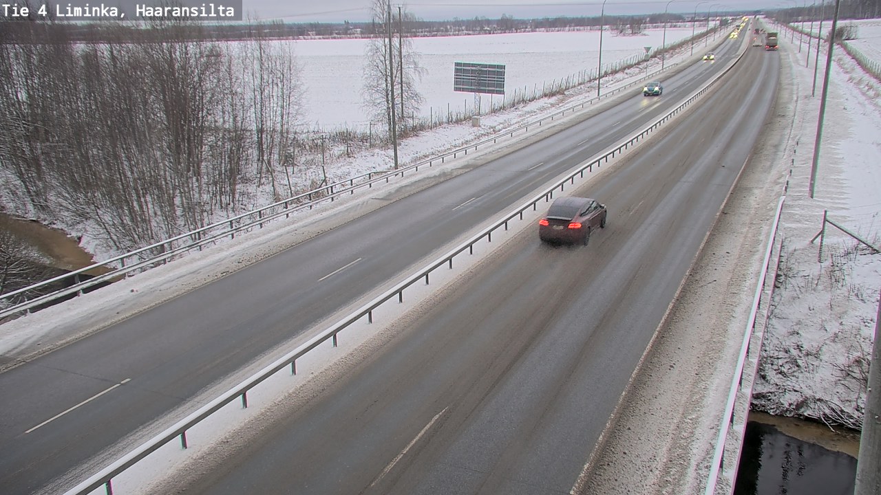 Kelikamerat Kuva Tie 4 Liminka, Haaransilta, Liminka, Pohjois-Pohjanmaa