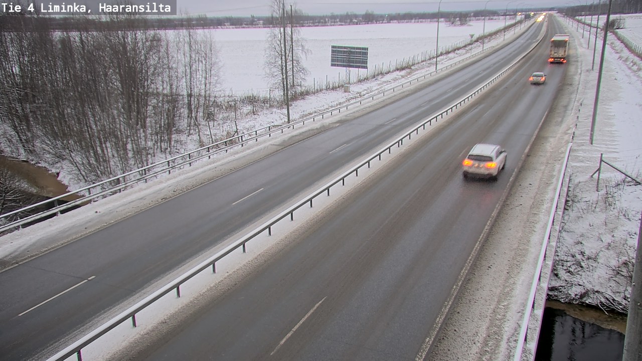 Kelikamerat Kuva Tie 4 Liminka, Haaransilta, Liminka, Pohjois-Pohjanmaa