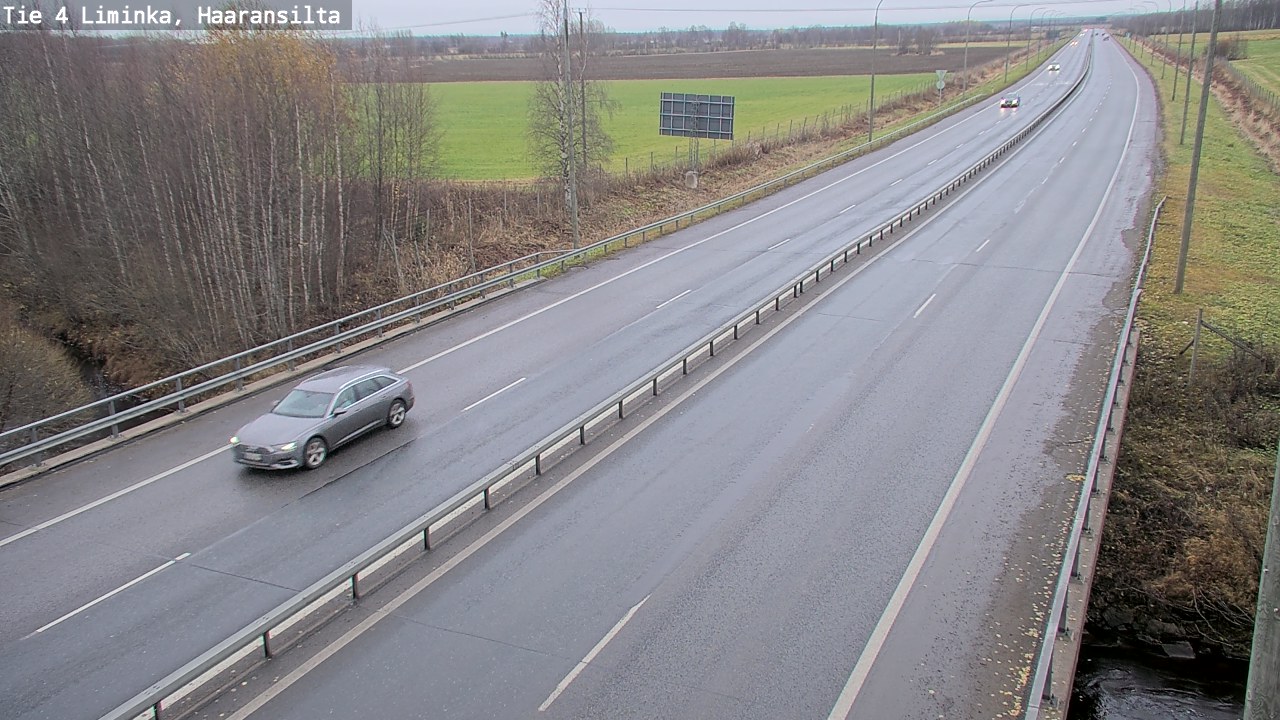 Kelikamerat Kuva Tie 4 Liminka, Haaransilta, Liminka, Pohjois-Pohjanmaa