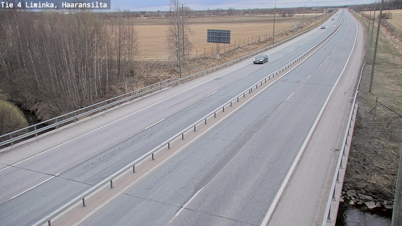 Kelikamerat Kuva Tie 4 Liminka, Haaransilta, Liminka, Pohjois-Pohjanmaa