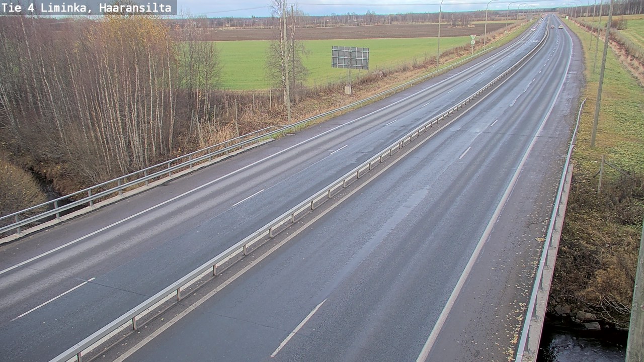 Kelikamerat Kuva Tie 4 Liminka, Haaransilta, Liminka, Pohjois-Pohjanmaa