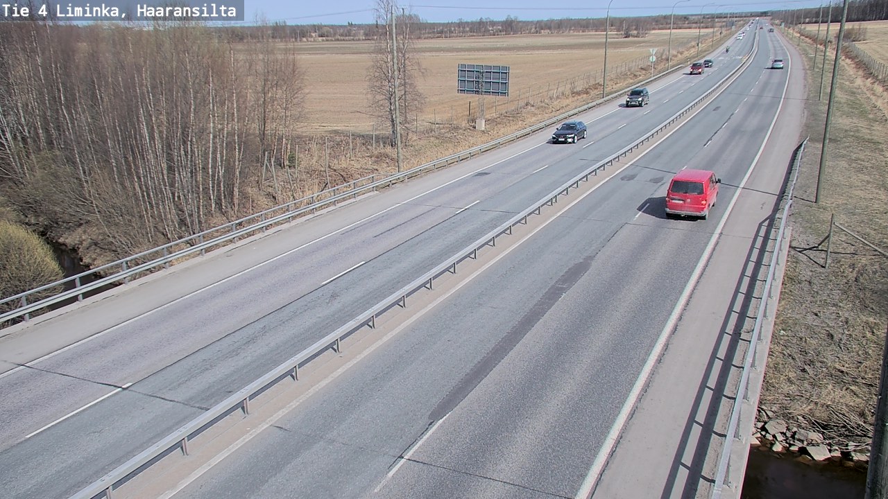 Kelikamerat Kuva Tie 4 Liminka, Haaransilta, Liminka, Pohjois-Pohjanmaa
