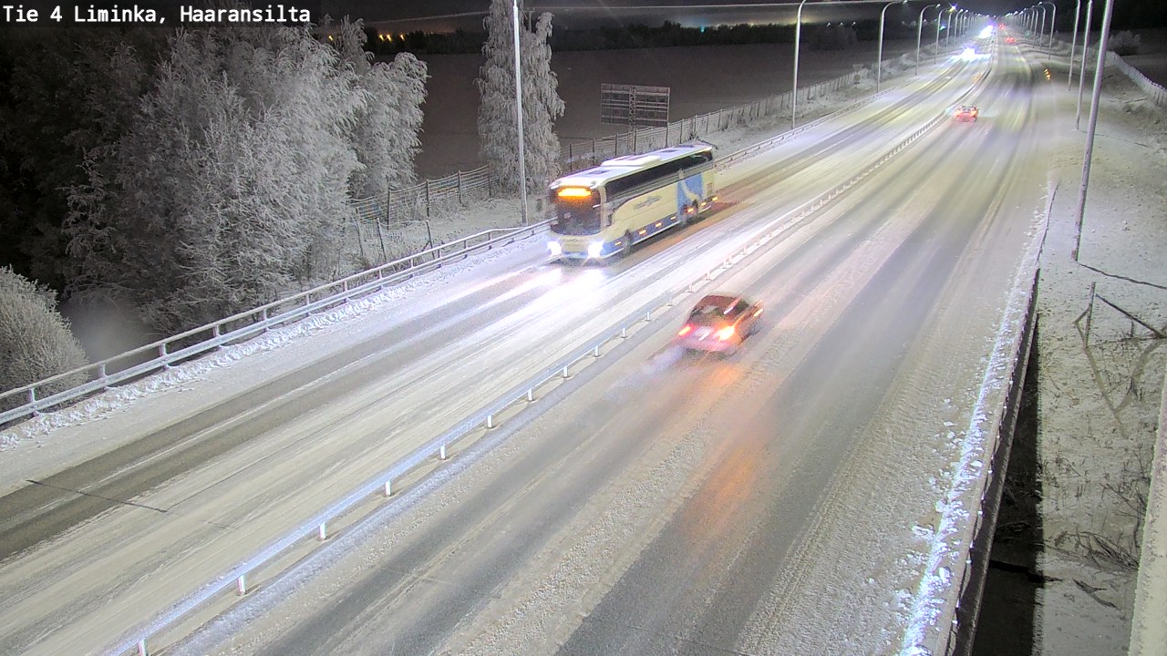 Kelikamerat Kuva Tie 4 Liminka, Haaransilta, Liminka, Pohjois-Pohjanmaa