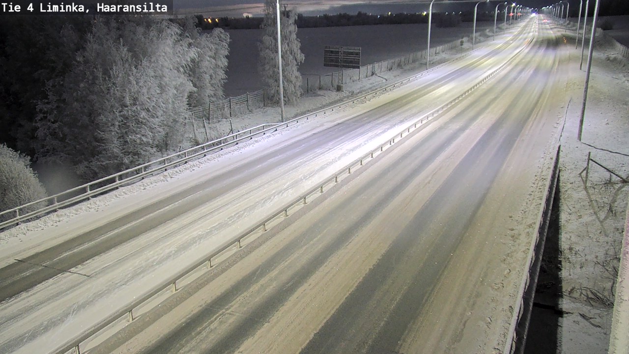 Kelikamerat Kuva Tie 4 Liminka, Haaransilta, Liminka, Pohjois-Pohjanmaa