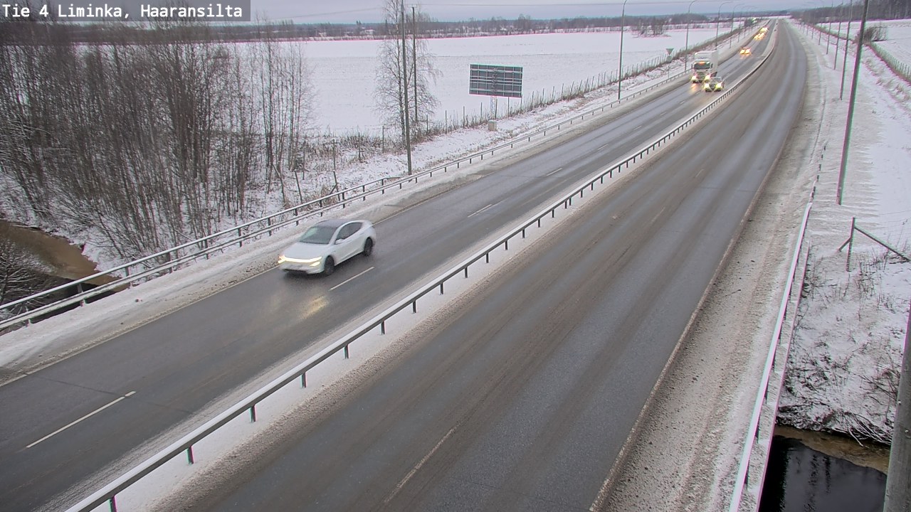 Kelikamerat Kuva Tie 4 Liminka, Haaransilta, Liminka, Pohjois-Pohjanmaa